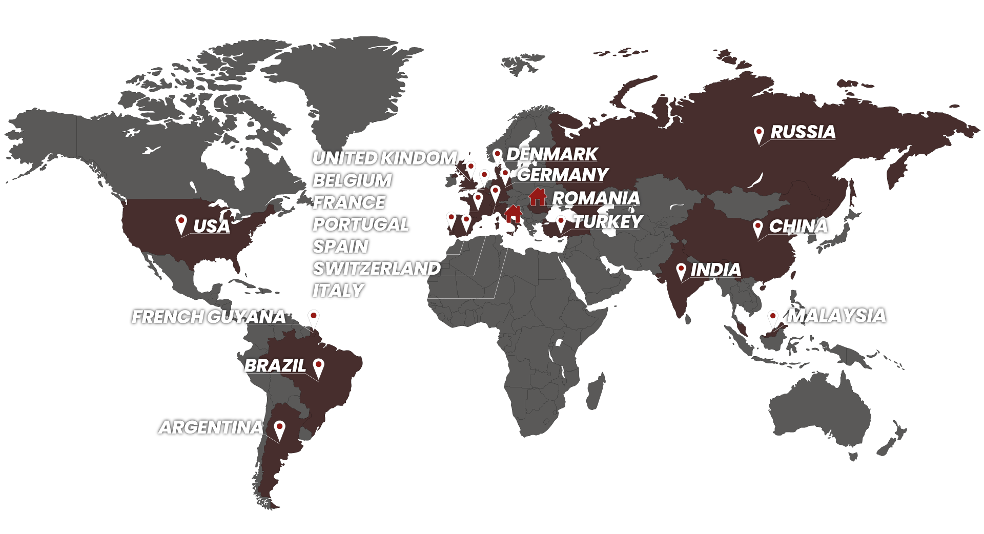 Expansion map of the esea group