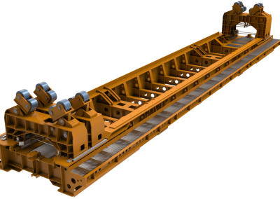 Transport Pallets for solid rocket boosters (MGSE)